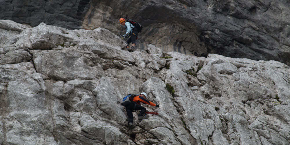 Klettersteig Drusenfluh