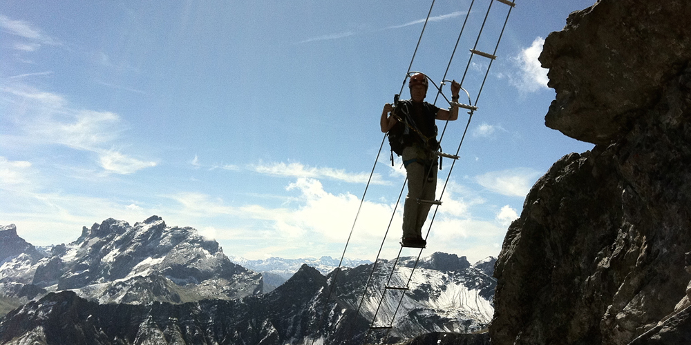 Klettersteig Saula